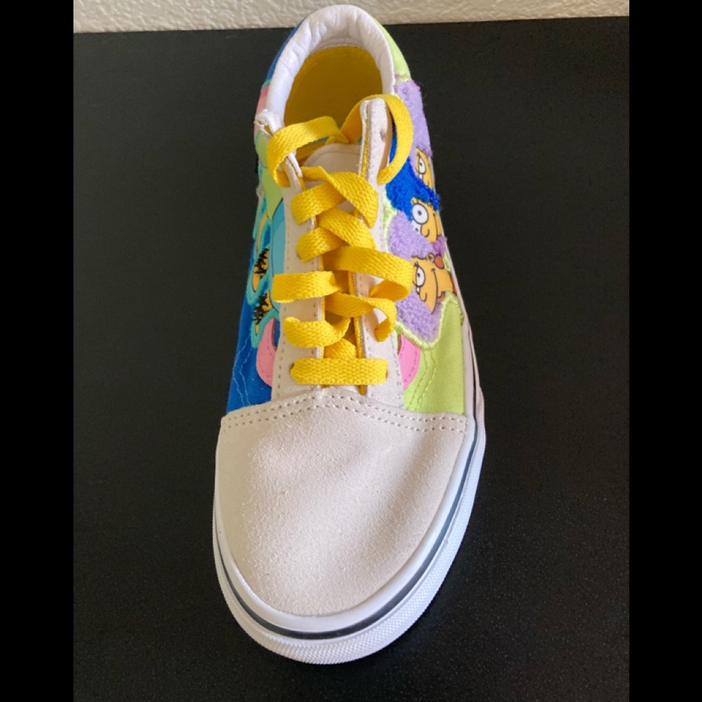 NEW VANS SIMPSONS BOUVIERS MENS SZ 4 WOMENS 5.5 VN0ABV521M SNEAKERS SHOES - Picture 7 of 11